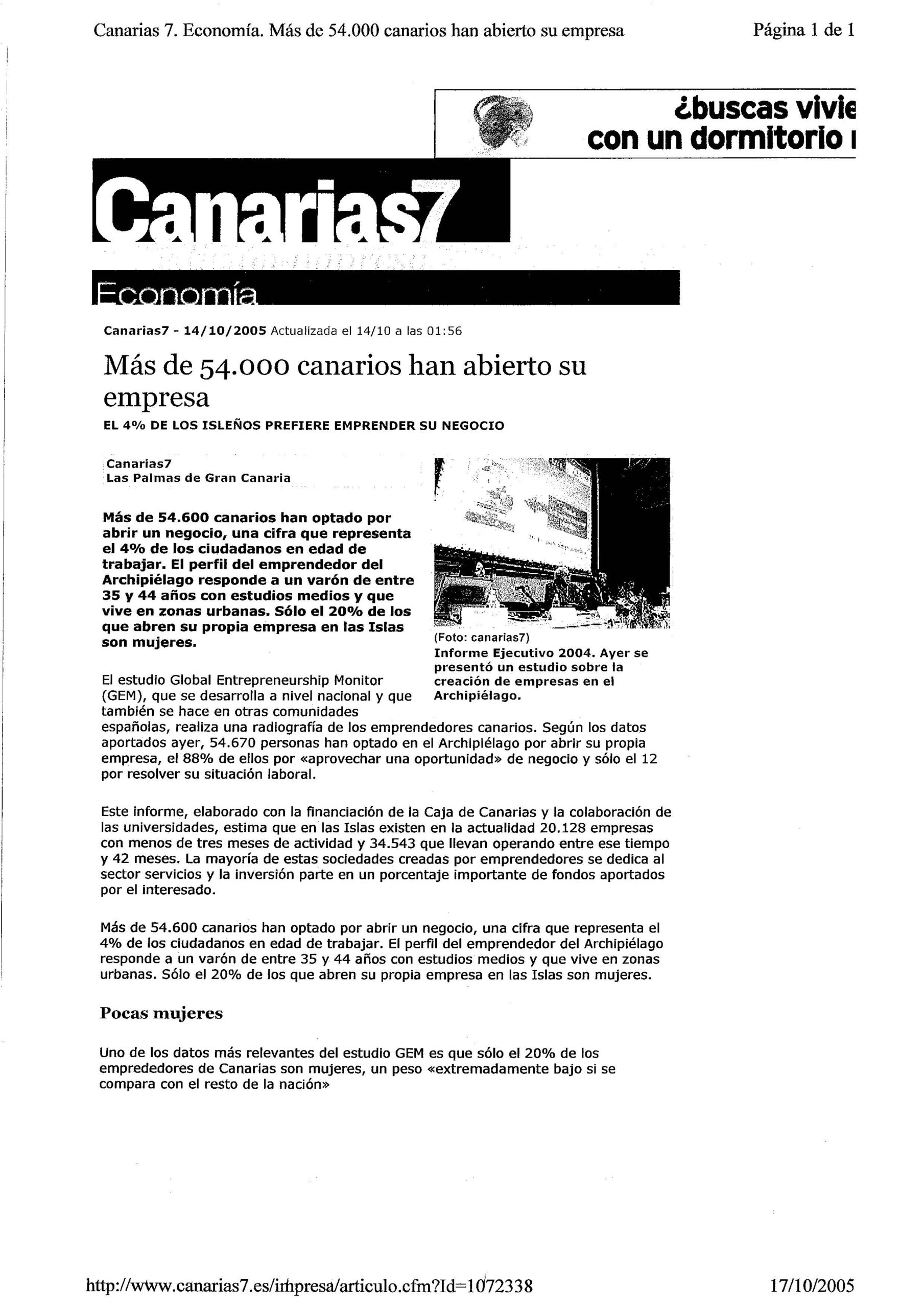 54000 canarios han abierto su empresa