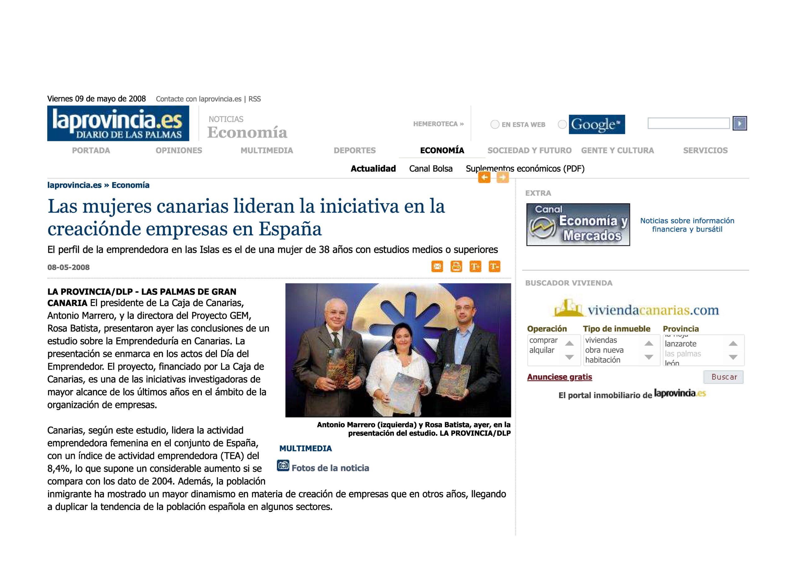 Liderazgo femenino en la creación de empresas